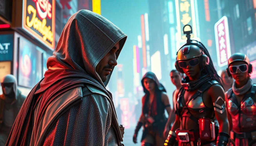 Representación gráfica de Assassin's Creed Mirage vs Cyberpunk 2077