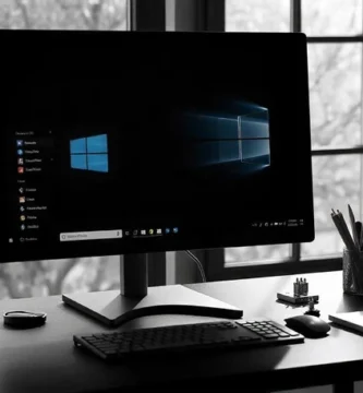 Un ordenador con Windows 11
