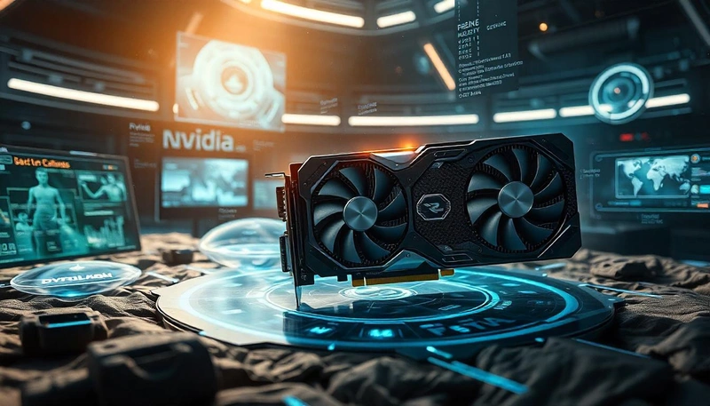 Una tarjeta gráfica de NVidia